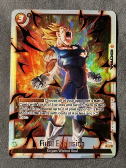 Dragon Ball Super Card Game: Fusion World Final Explosion Alt Art FB03-102 - Image 1