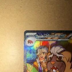 Pokemon Arven's Mabosstiff EX Holo 235/182 Sv10: Destined Rivals Card - Image 2