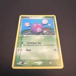 Koffing 72/113 2005 EX Delta Species Pokemon Card Reverse Holo Foil Stamped NM - Image 3