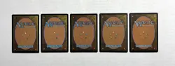 139 MTG MAGIC THE GATHERING 5 CARD MIXED LOT RARE GOLD UNCOMMON SILVER ♨ - Image 2