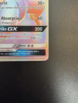 Pokemon Mewtwo GX Full Art Rainbow Secret Rare Card Shining Legends NM - Image 2