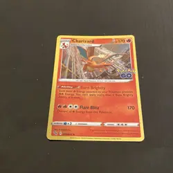 Pokemon Cards Charizard 010/078 Pokemon Go Reverse Holo Rare - (NM) - Image 1
