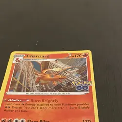 Pokemon Cards Charizard 010/078 Pokemon Go Reverse Holo Rare - (NM) - Image 3
