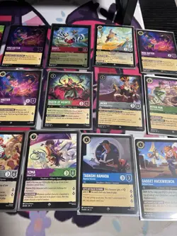 Disney Lorcana Bulk Lot Common To Rare Lot - 350+ Cards! - Image 4