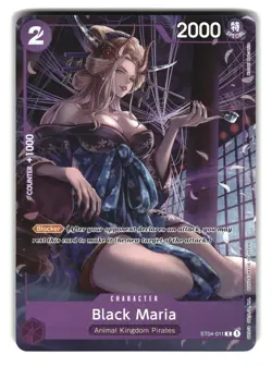 Black Maria ST04-011 One Piece Card - Image 1