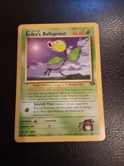 Pokemon TCG Erika's Bellsprout Gym Challenge Uncommon Card 38/132 - Image 1