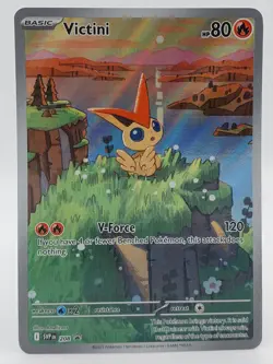 Pokemon Card Victini SVP 208 Black Star Promo - Image 1