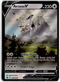 SWSH: Sword & Shield Promo Cards #SWSH204 Arceus V - Image 1