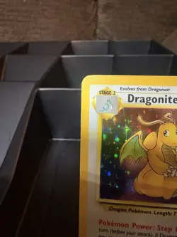 Pokemon TCG Dragonite Fossil Holo Card 4/62 1st Edition Holo Rare LP +🔥 - Image 4