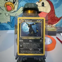 Umbreon Pokemon TCG Neo Discovery Holo Rare Card 13/75 S3 - Image 1