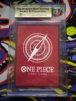 One Piece x BVB Borussia Dortmund Promo Card Monkey D. Luffy St13-003 - Bgs 10 - Image 2