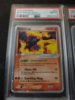 Pokemon Cards Black Star Promo Lot Moltres EX 031 Articuno EX 032 Zapdos EX 033 - Image 2