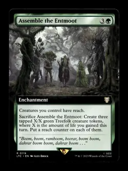 Assemble the Entmoot (Extended Art) 119 R Commander: The Lord of the Rings: Tale - Image 1
