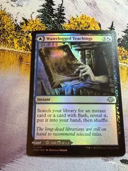 Waterlogged Teachings // Inundated Archive (Foil) #261 Modern Horizons 3 - Image 1