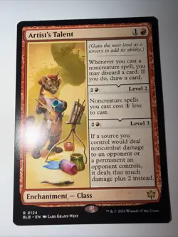 1 x Artist's Talent - Bloomburrow - NM-Mint - MTG - Image 2