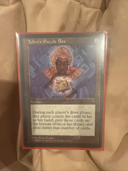 1996 Magic The Gathering Visions Vintage Teferis Puzzle Box - Image 2