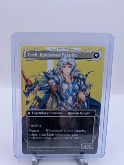 Cecil, Dark Knight [Borderless] #380 Magic Final Fantasy Regular - Image 2