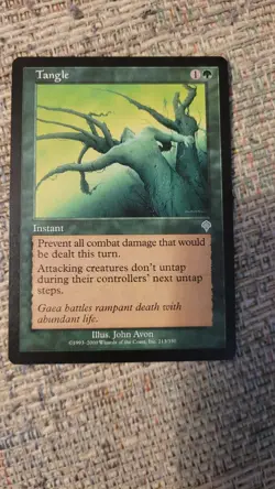 * * 1x Tangle x1 * * Invasion MTG NM Near Mint or Close - Image 1