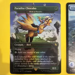 Paradise Chocobo Borderless FOIL Final Fantasy MTG MINT Lot Of 6 - Image 2