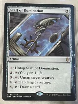 Staff of Domination Commander Legends Regular - Image 1