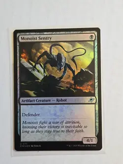 Monoist Sentry (Foil) - Edge of Eternities - NM - MTG Magic - Uncommon Creature - Image 1