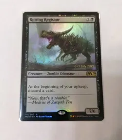 MTG - Rotting Regisaur - Foil - Prerelease Promo, Core Set 2020 - Image 1