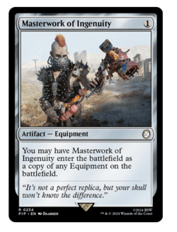 Masterwork of Ingenuity Fallout MTG - Image 1