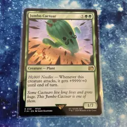 Jumbo Cactuar (REGULAR) x1 - MTG Final Fantasy FIN #191 - Image 1