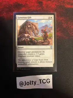 Generous Gift Commander: Bloomburrow Regular - Image 1