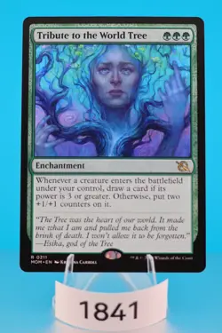 MTG Tribute to the World Tree March of the Machine Regular #211 - Image 1