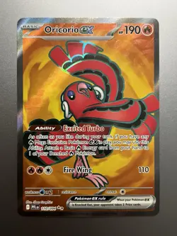 Pokemon - Oricorio EX 110/094 Ultra Rare, ME02: Phantasmal Flames, Holo, NM - Image 1