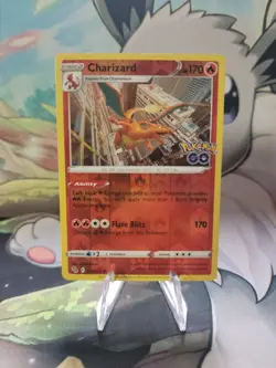 Pokemon TCG - Charizard 010/078 - Reverse Holo - Pokemon Go - Image 1