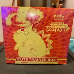 New Pokemon VIVID VOLTAGE Elite Trainer Box ETB FACTORY SEALED Sword and Shield 820650807688 - Image 1