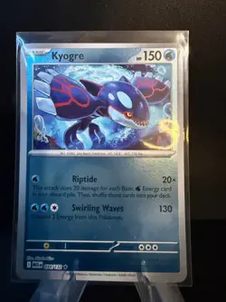 Pokemon - Kyogre 034/132 Mega Evolution Reverse Holo Rare - NM/M - Image 1
