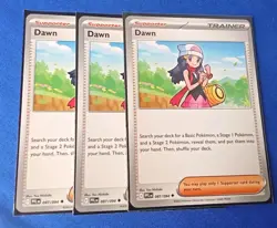 Pokemon TCG Dawn 087/094 Phantasmal Flames Playset (Set of 3) NM - Image 1