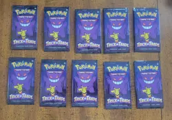 POKEMON TCG HALLOWEEN TRICK OR TRADE BOOSTER BUNDLE PACKS - 10 PACKS - Image 1