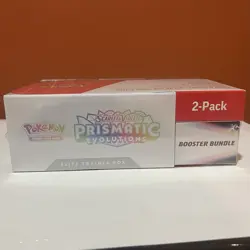 Pokemon Prismatic Evolutions ETB Elite Trainer Box Booster Bundle Costco 2-Pack - Image 5