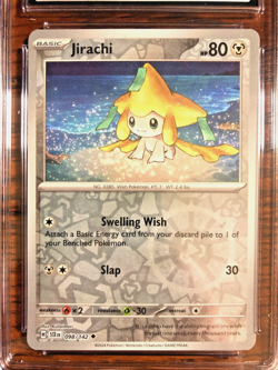 Jirachi Reverse Holo Common #098 - CGC GEM MINT 10 - Stellar Crown - Pokemon TCG - Image 5