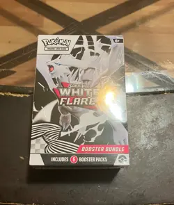 NEW! Pokemon TCG Scarlet & Violet White Flare Booster Bundle! Factory Sealed! - Image 1