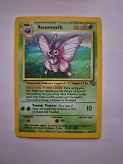 Pokemon 1999 TCG: Venomoth Holo Rare - Jungle Set - Unlimited 13/64 (R) - Image 1