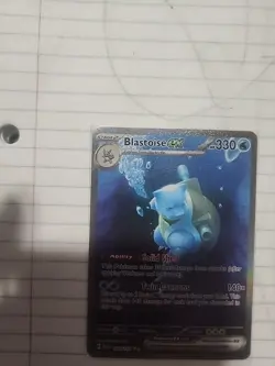 Pokemon Blastoise EX 200/165 Special Illustration Rare SV Scarlet & Violet 151 - Image 3