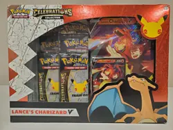 Pokemon TCG: Celebrations Lance's Charizard V Box W/ Evolving Skies & Fusion New 820650101625 - Image 1