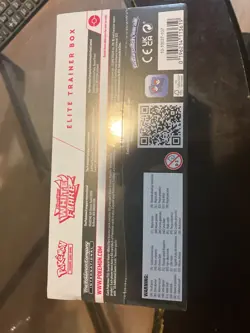 POKEMON Scarlet & Violet White Flair Elite Trainer Box, Sealed Box is Worn - Image 2