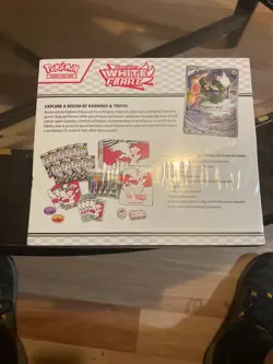 POKEMON Scarlet & Violet White Flair Elite Trainer Box, Sealed Box is Worn - Image 3