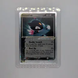 Pokemon TCG Sneasel ex 103/109 Ruby and Sapphire Holo Ultra Rare LP/NM 2003 - Image 1