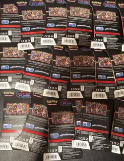 Pokemon TCG Mega Evolution Phantasmal Flames Sleeve Booster Lot of 36 New Sealed - Image 4