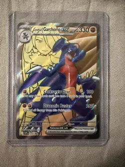 Pokemon TCG - Cynthia's Garchomp ex 204 - Scarlet & Violet Black Star Promo - Image 1