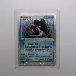 Pokemon TCG Lapras ex 99/109 EX Ruby and Sapphire Holo Ultra Rare 2003 LP - Image 1