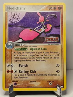 Medicham [34/108] {Power Keepers} Holo Pokemon 2007 - Image 4