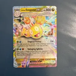 2024 Pokemon Surging Sparks Double Rate Alolan Exeggutor EX 133/191 - NM - Image 1